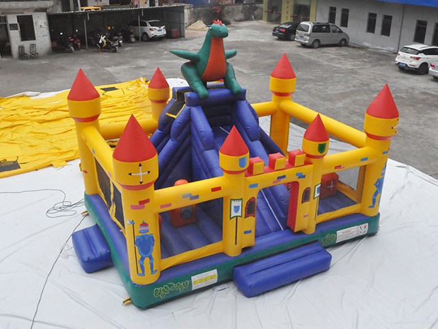 Large Dragon Inflatable Amusement Park,Playground Inflatables BY-IP-085